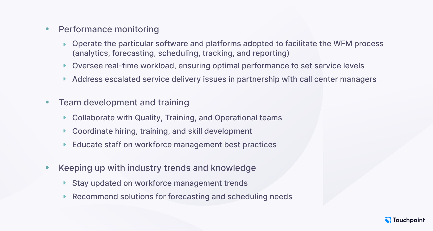 Workforce Management: Overview – Knowledge Base